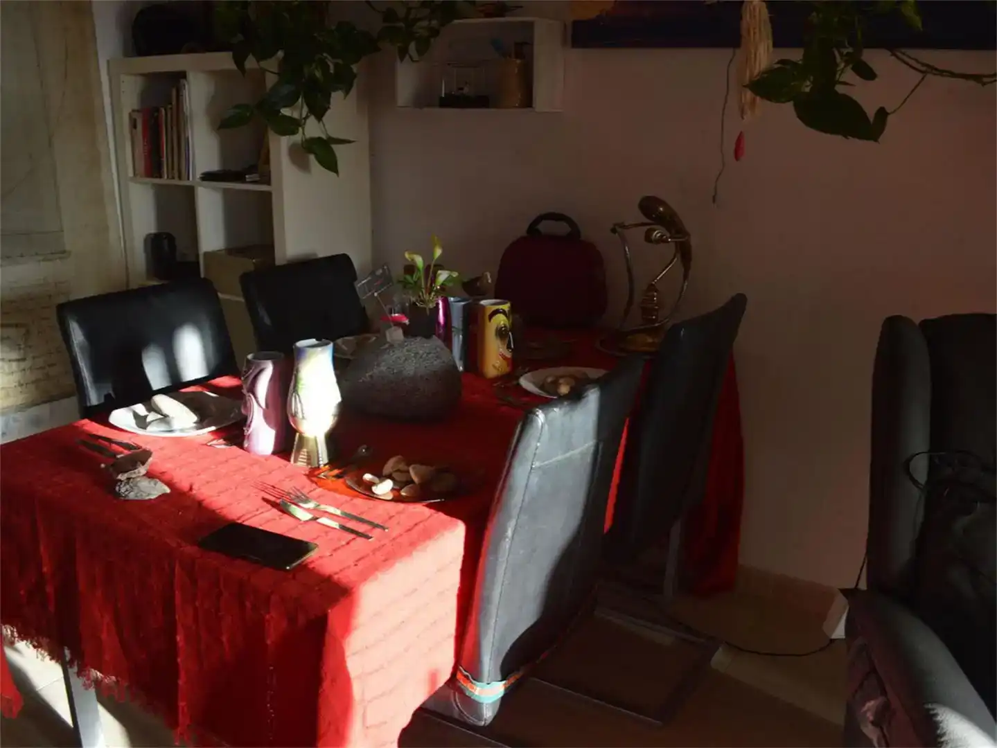 Esszimmer von Wohnungen zur Miete in Cartagena mit Klimaanlage, Schwimmbad und Balkon