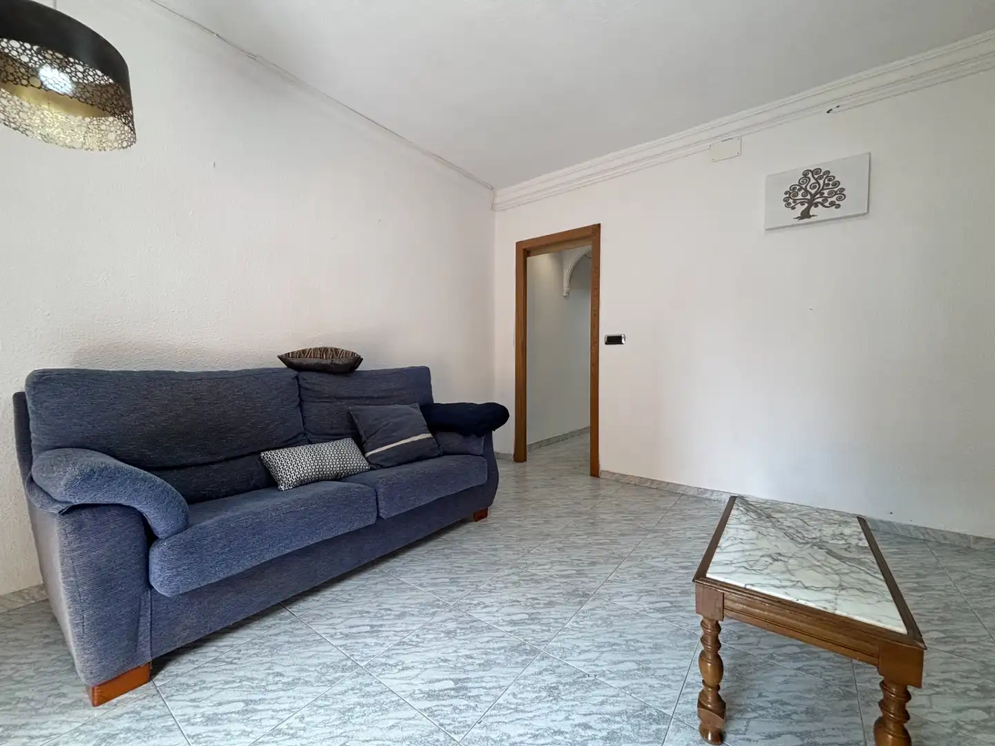Wohnzimmer von Wohnung zum Verkauf in Castellón de la Plana / Castelló de la Plana mit Abstellraum, Möbliert und Ofen