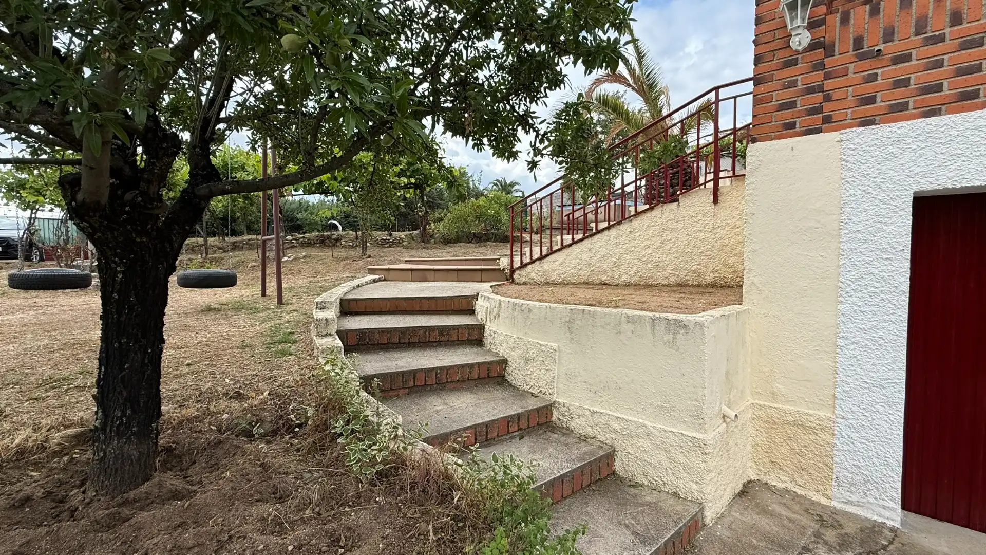Vista exterior de Casa o chalet en venta en Aldea del Fresno con Terraza, Horno y Lavadora