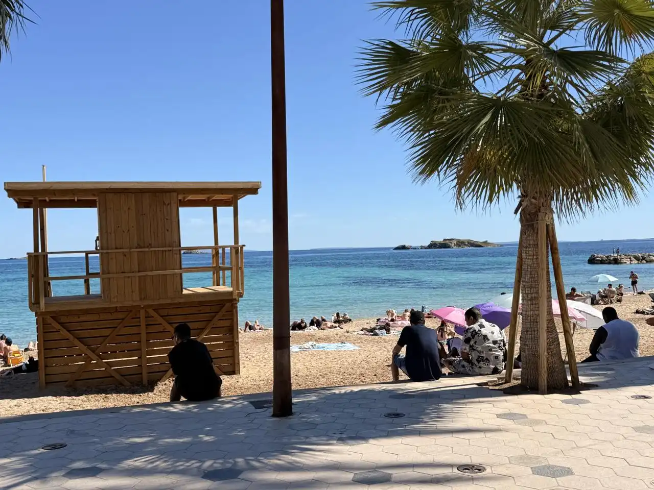 Vista exterior de Pis de lloguer en Eivissa amb Aire condicionat, Terrassa i Moblat