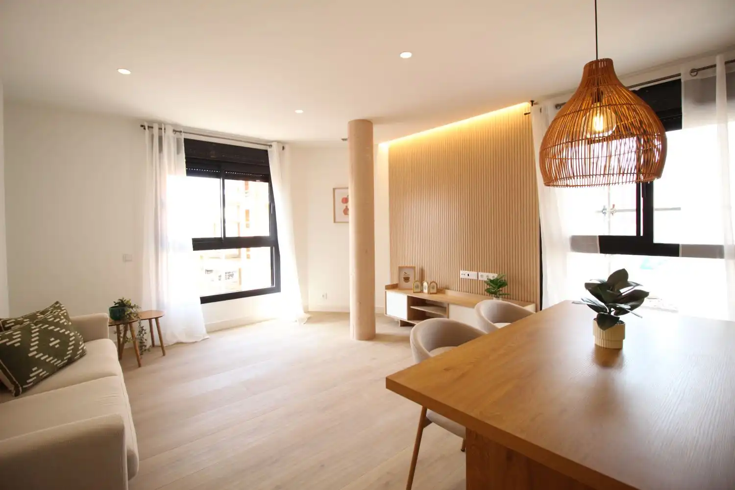 Living room of Flat for sale in Almenara  with Air Conditioner, Heating and Storage room