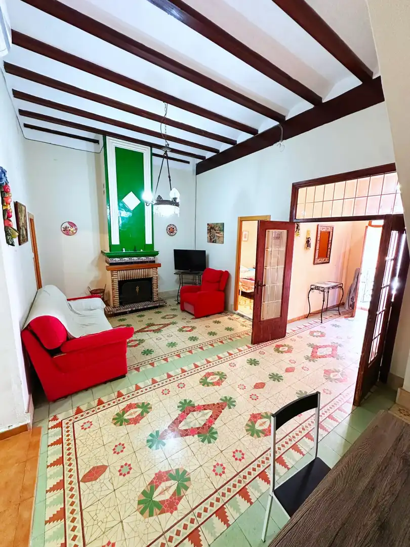 Living room of Houses for sale in Polinyà de Xúquer  with Air Conditioner, Terrace and Storage room