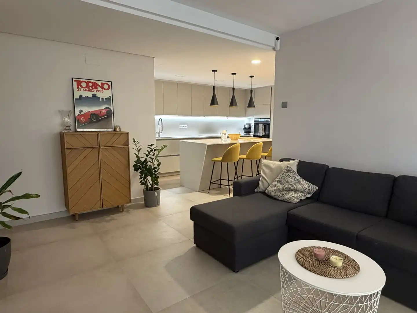 Living room of Flat for sale in Tarragona  with Air Conditioner, Heating and Balcony