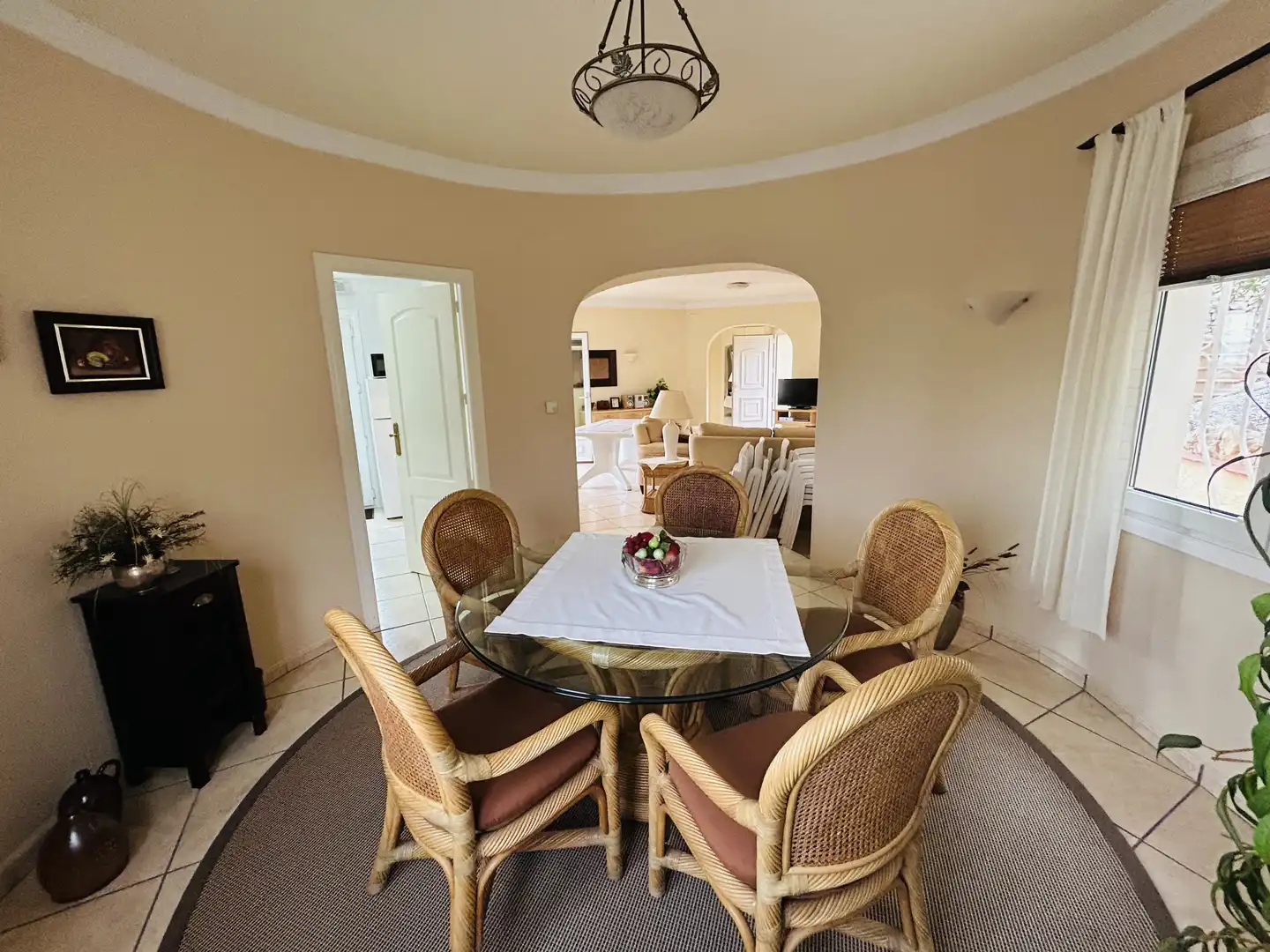 Dining room of Houses for sale in Dénia  with Air Conditioner, Private garden and Terrace