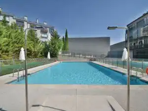 Swimming pool of Duplexes for rent in San Sebastián de los Reyes  with Air Conditioner, Private garden and Terrace