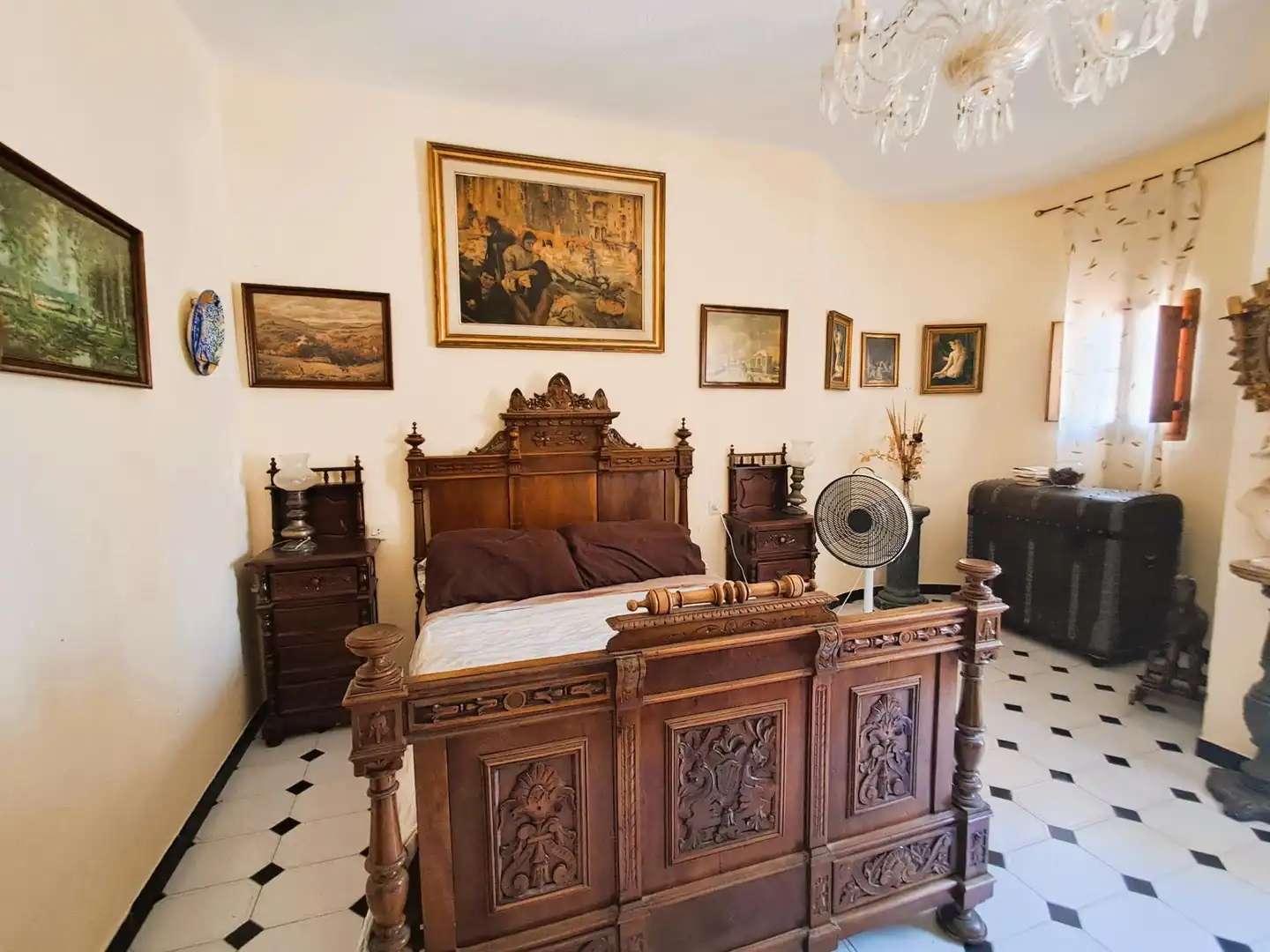 Schlafzimmer von Country house zum Verkauf in Águilas mit Klimaanlage, Heizung und Privatgarten