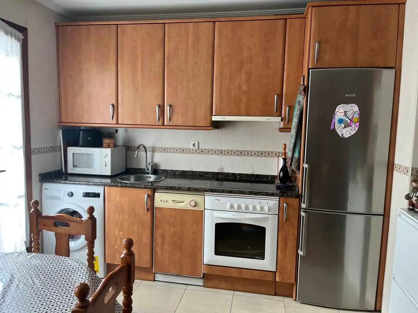 Cocina de Apartamento en venta en Irun  con Calefacción, Parquet y Amueblado
