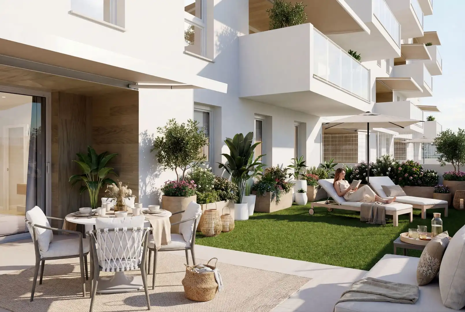 Neubau-Wohnung mit Pool zum Verkauf in Calle los Rosaos 1, imagen 2