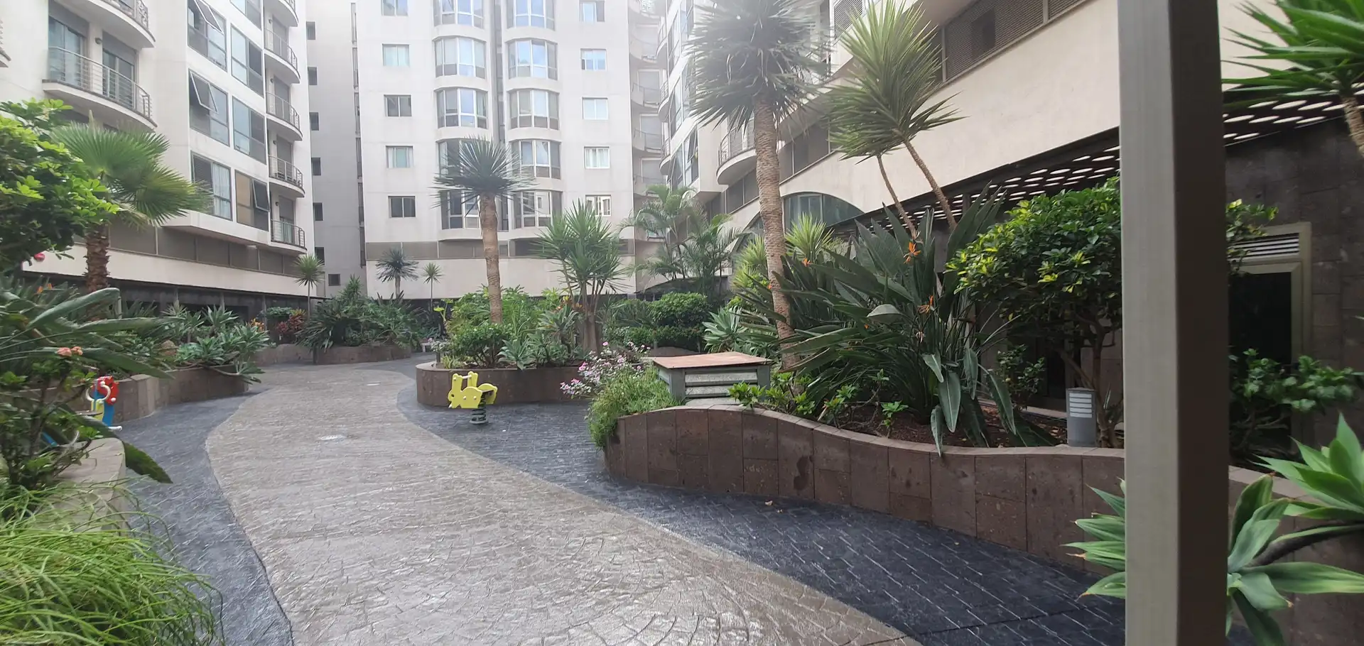 Terrace of Flat for rent in Santa Cruz de Tenerife  with Private garden, Parquet flooring and Terrace