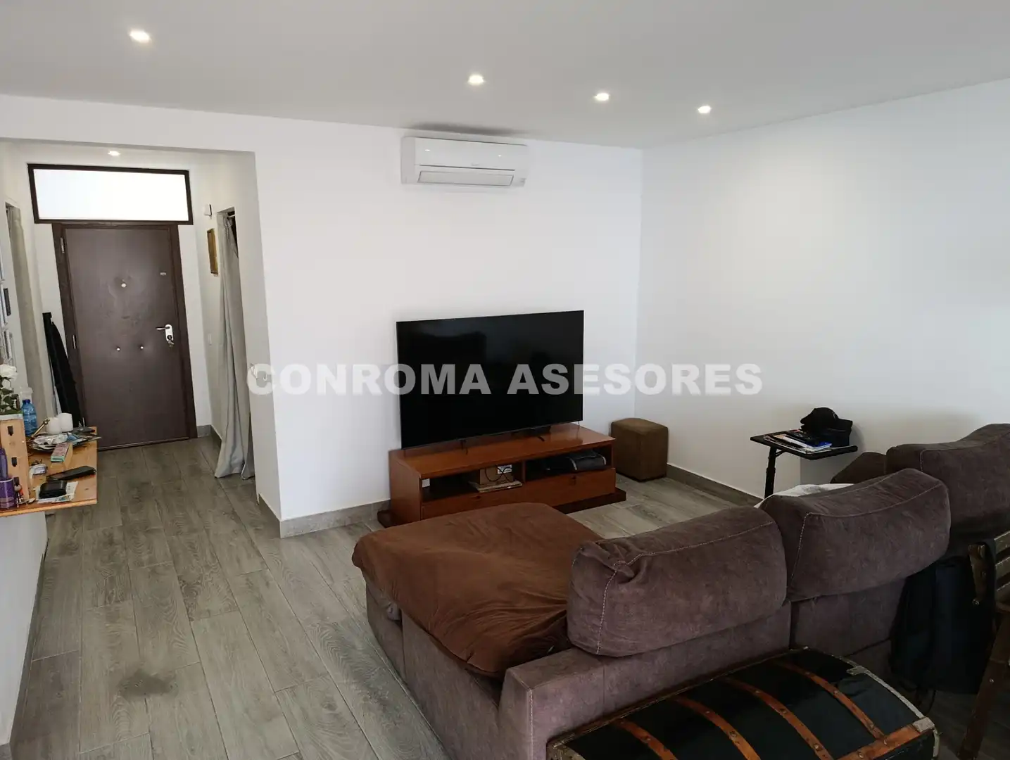 Living room of Detached homes for sale in Malgrat de Mar  with Air Conditioner, Heating and Parquet flooring