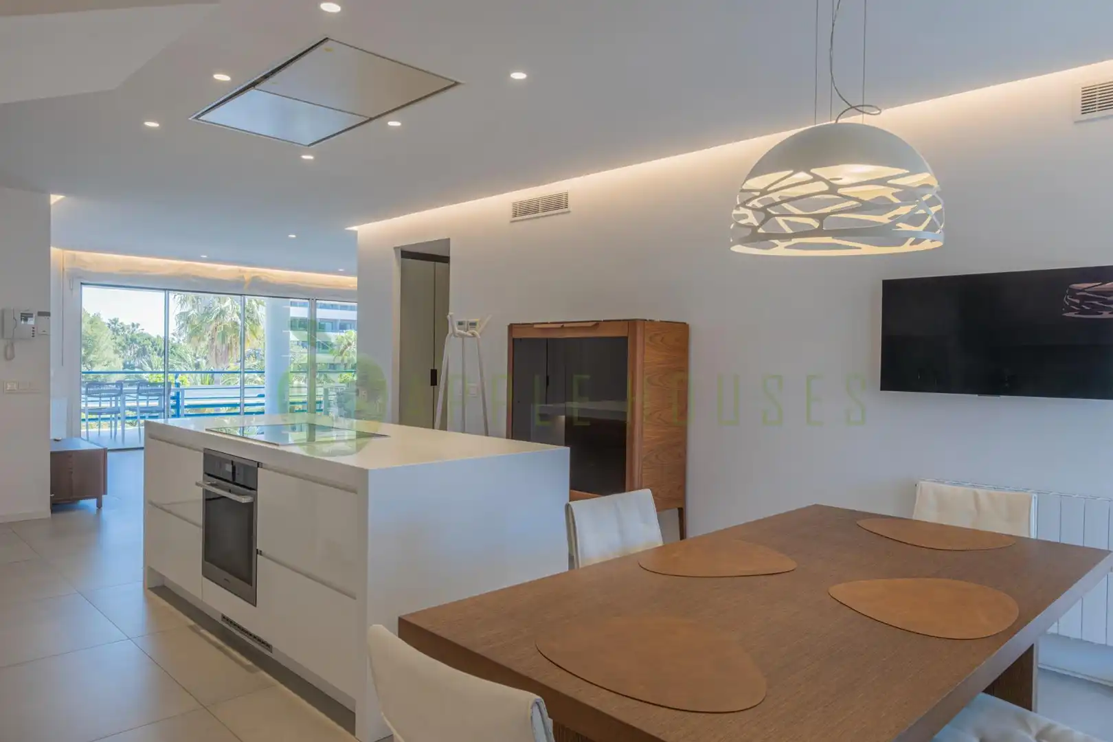 Kitchen of Attic for sale in Sitges  with Air Conditioner, Heating and Terrace