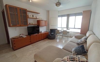 Sala d'estar de Pis de lloguer en Alicante / Alacant amb Parquet i Terrassa