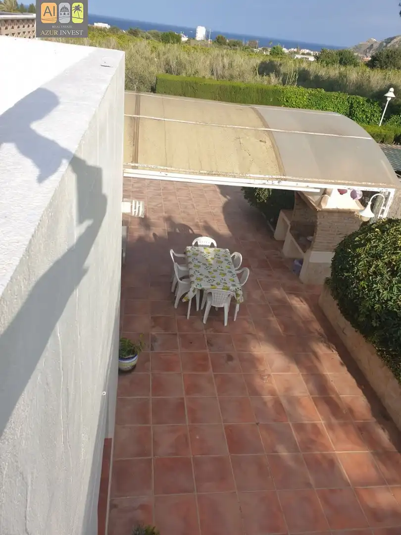Terraza de Casa o chalet de alquiler en L'Alfàs del Pi con Aire acondicionado, Calefacción y Jardín privado