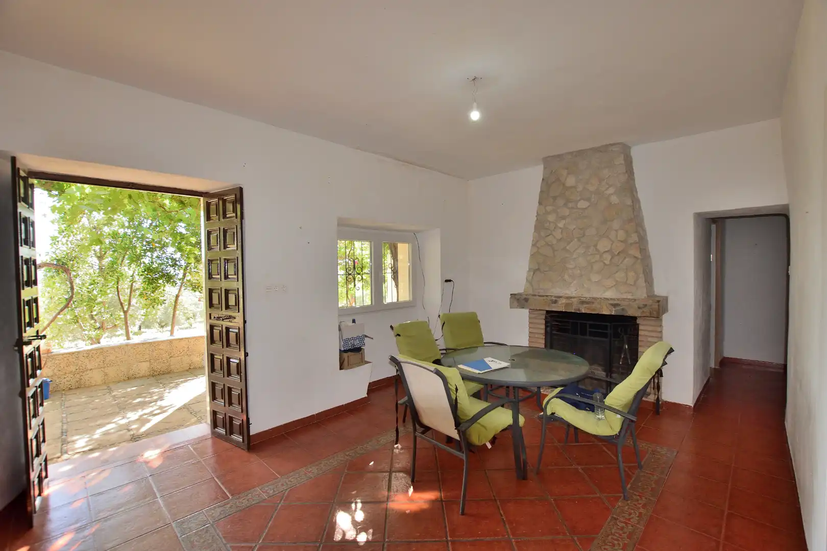 Terraza de Finca rústica en venta en Setenil de las Bodegas con Jardín privado, Terraza y Trastero