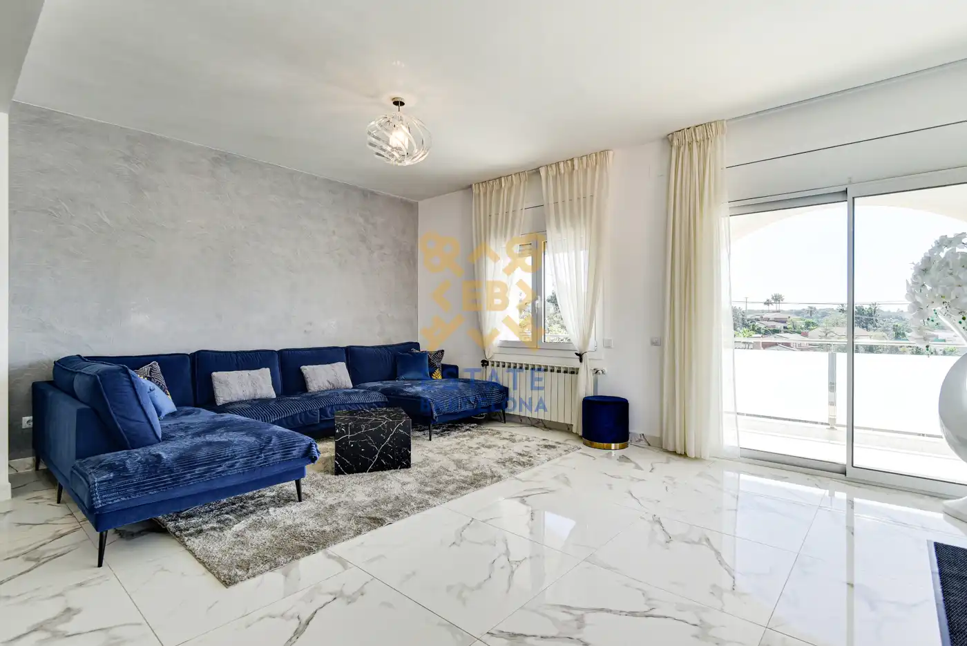 Sala de estar de Casa o chalet en venta en Lloret de Mar con Aire acondicionado, Jardín privado y Terraza