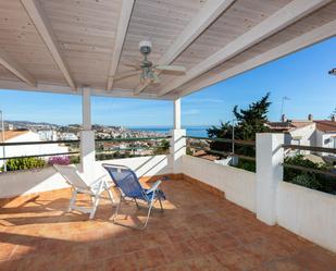 Terrace of Single-family semi-detached for sale in Rincón de la Victoria  with Terrace