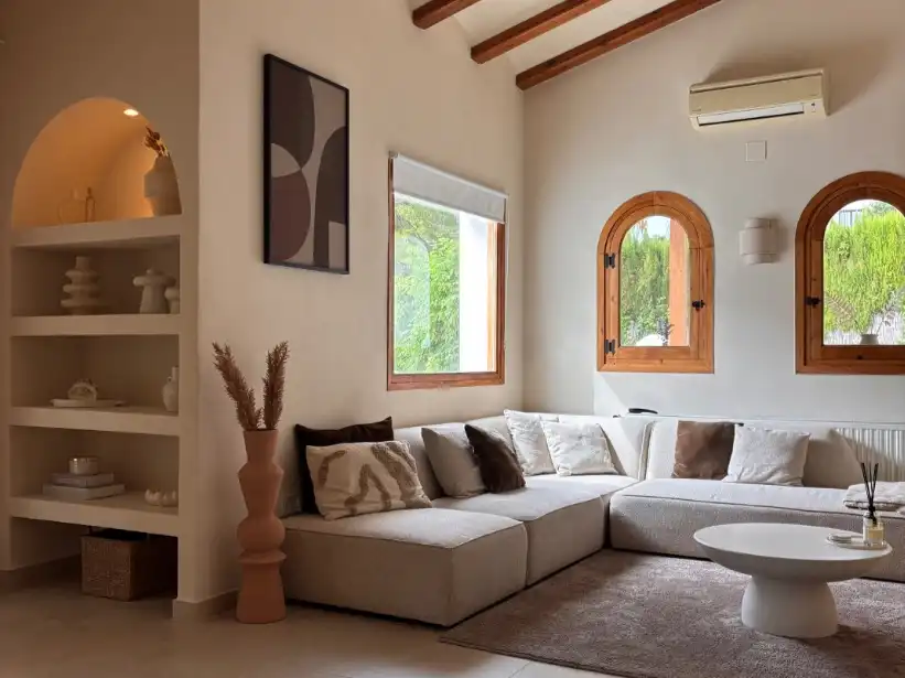 Sala d'estar de Casa o xalet en venda en Cap Martí - El Tossalet - Pinomar