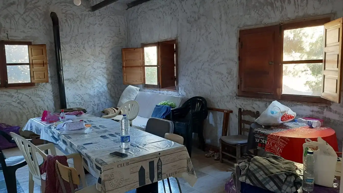Menjador de Finca rústica en venda en Murcia amb Terrassa, Traster i Moblat