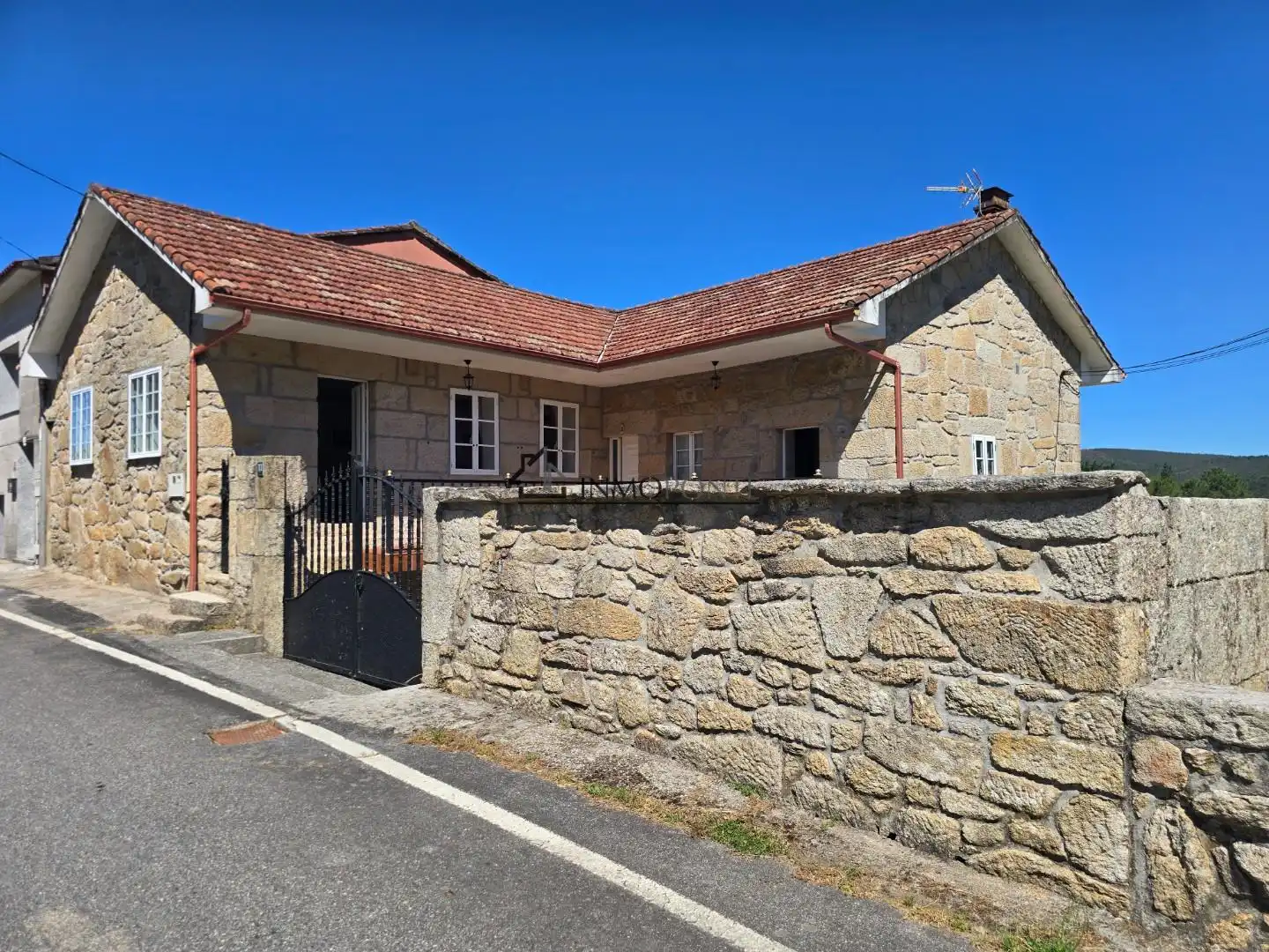 Vista exterior de Casa o chalet en venta en Campo Lameiro con Jardín privado, Terraza y Balcón