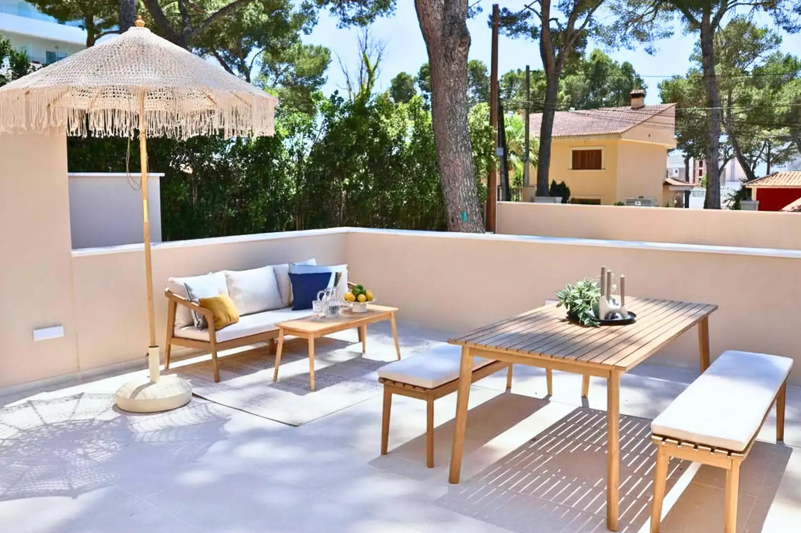 Terrassa de Casa o xalet en venda en  Palma de Mallorca amb Aire condicionat, Calefacció i Jardí privat