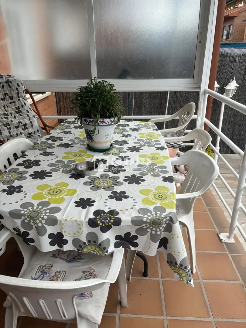 Terraza de Casa o chalet en venta en Móstoles con Calefacción, Parquet y Terraza