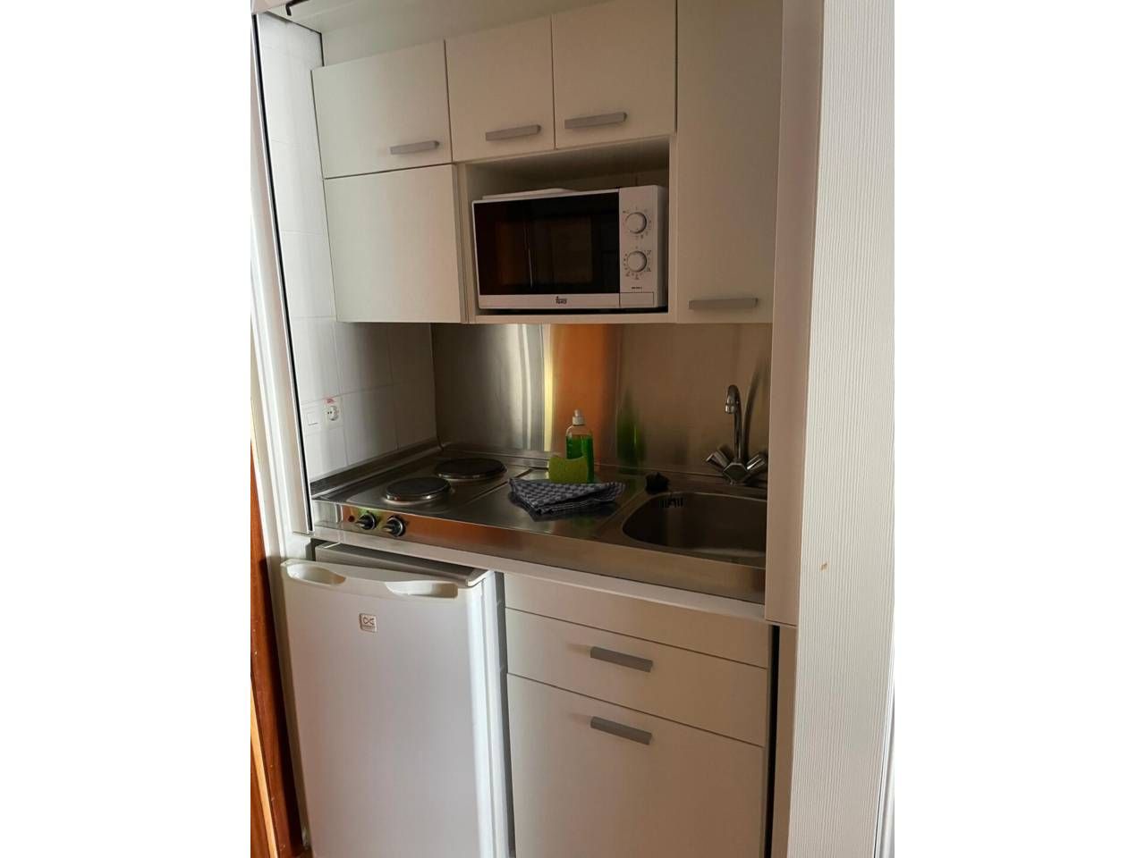 Cuina de Estudi en venda en Calpe / Calp amb Aire condicionat, Jardí privat i Terrassa