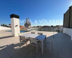 Terrassa de Apartament de lloguer en  Barcelona Capital amb Aire condicionat, Calefacció i Parquet