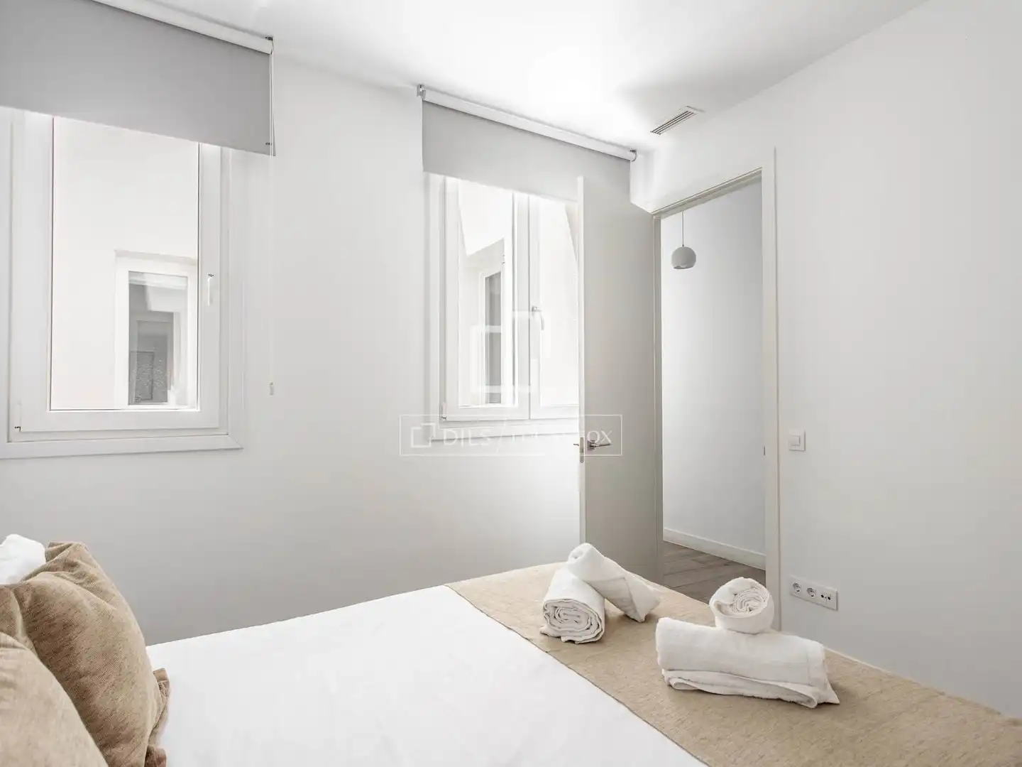 Bedroom of Flat for rent in Torredonjimeno  with Air Conditioner, Heating and Furnished