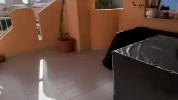 Terrasse von Wohnung zur Miete in La Manga del Mar Menor mit Möbliert