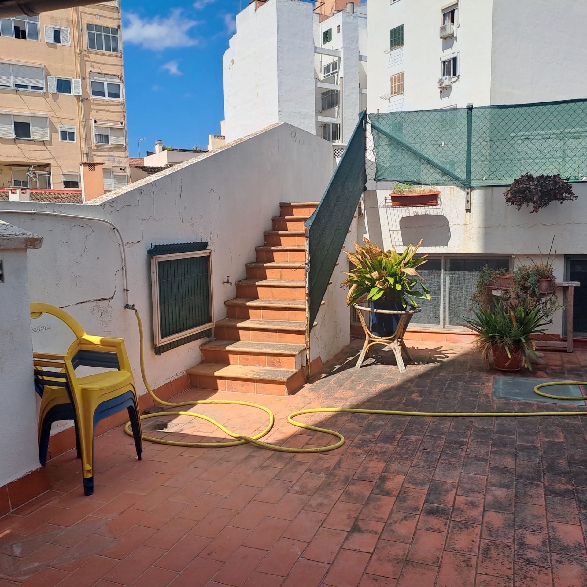 Terrace of Flat for sale in  Palma de Mallorca  with Parquet flooring, Terrace and Storage room