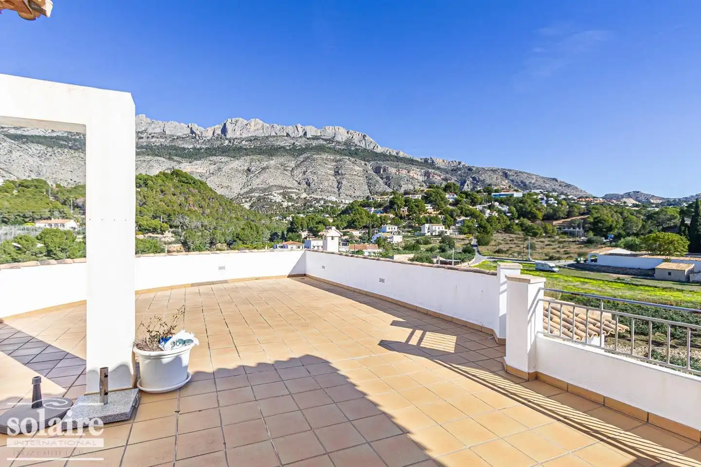 Vista exterior de Ático en venta en Altea con Aire acondicionado, Terraza y Trastero