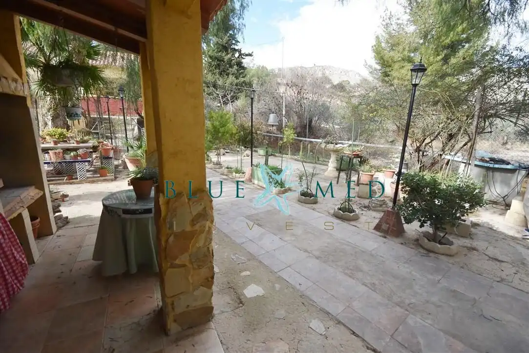 Vista exterior de Casa o chalet en venta en Ricote con Calefacción, Jardín privado y Terraza