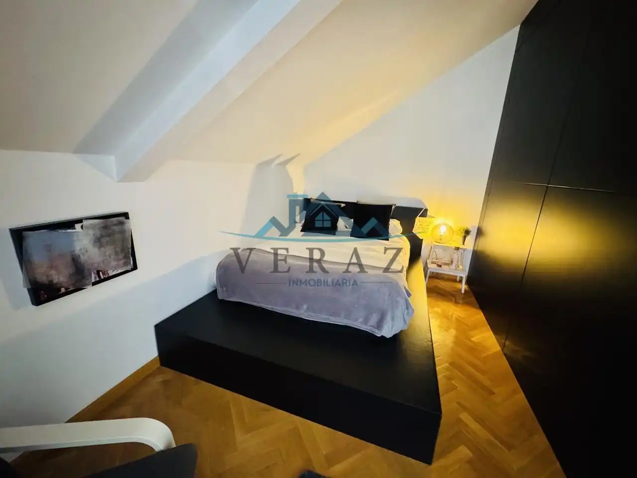 Schlafzimmer von Haus oder Chalet zum Verkauf in Talavera de la Reina mit Klimaanlage, Heizung und Privatgarten