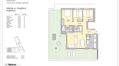 Foto 2 de Piso en venta en Calle Sant Jordi, 34, La Plana, Barcelona