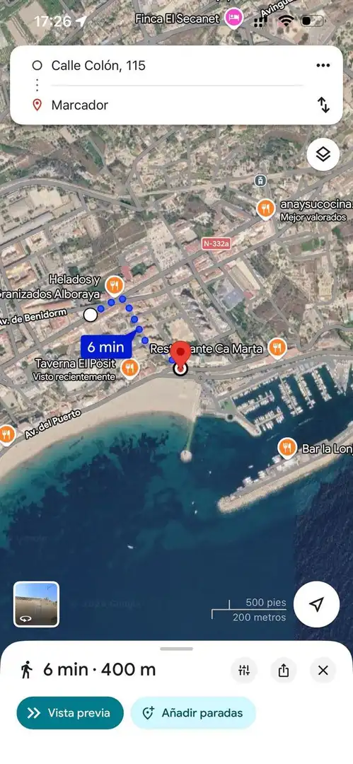 Außenansicht von Wohnung zum Verkauf in Villajoyosa / La Vila Joiosa mit Klimaanlage, Heizung und Terrasse