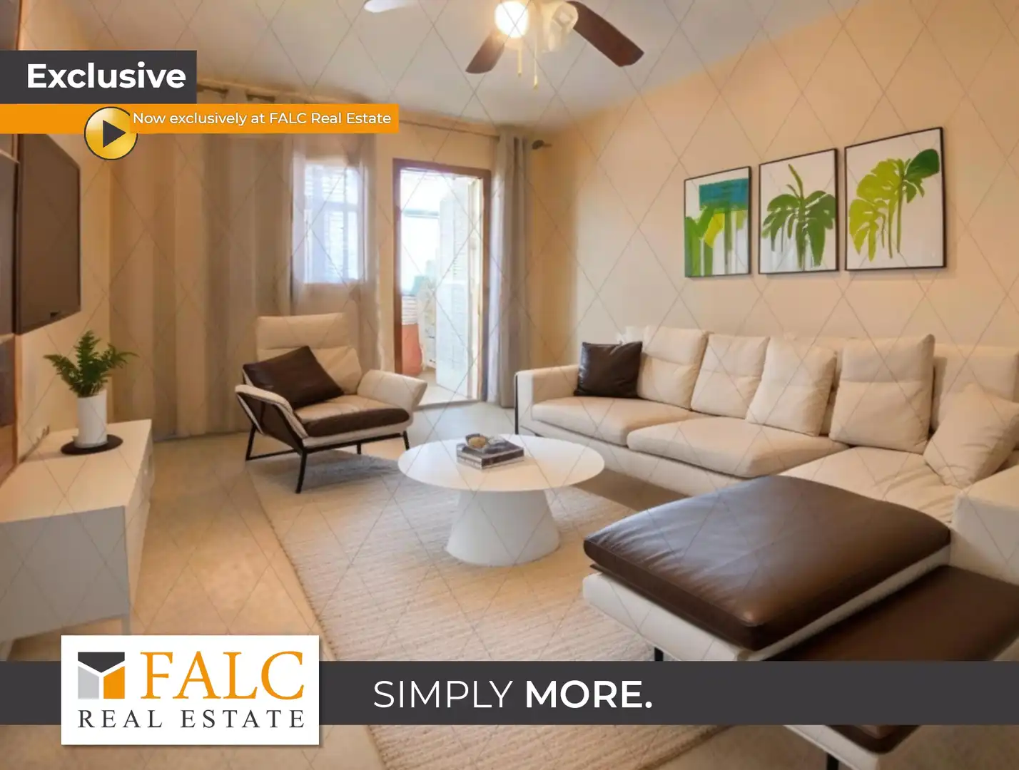 Sala d'estar de Apartament en venda en  Palma de Mallorca amb Balcó