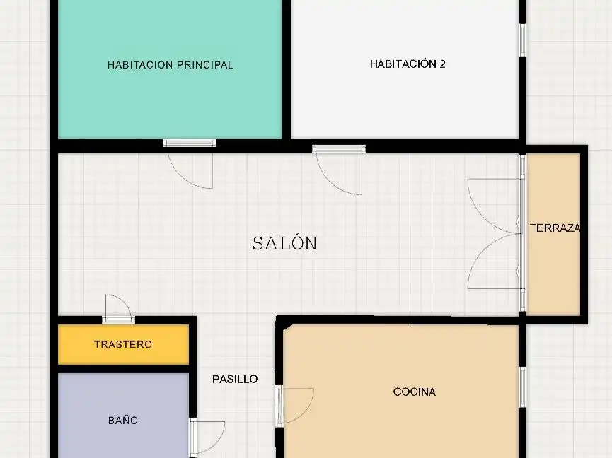 Wohnung zum Verkauf in Madrid mit Klimaanlage, Heizung und Privatgarten