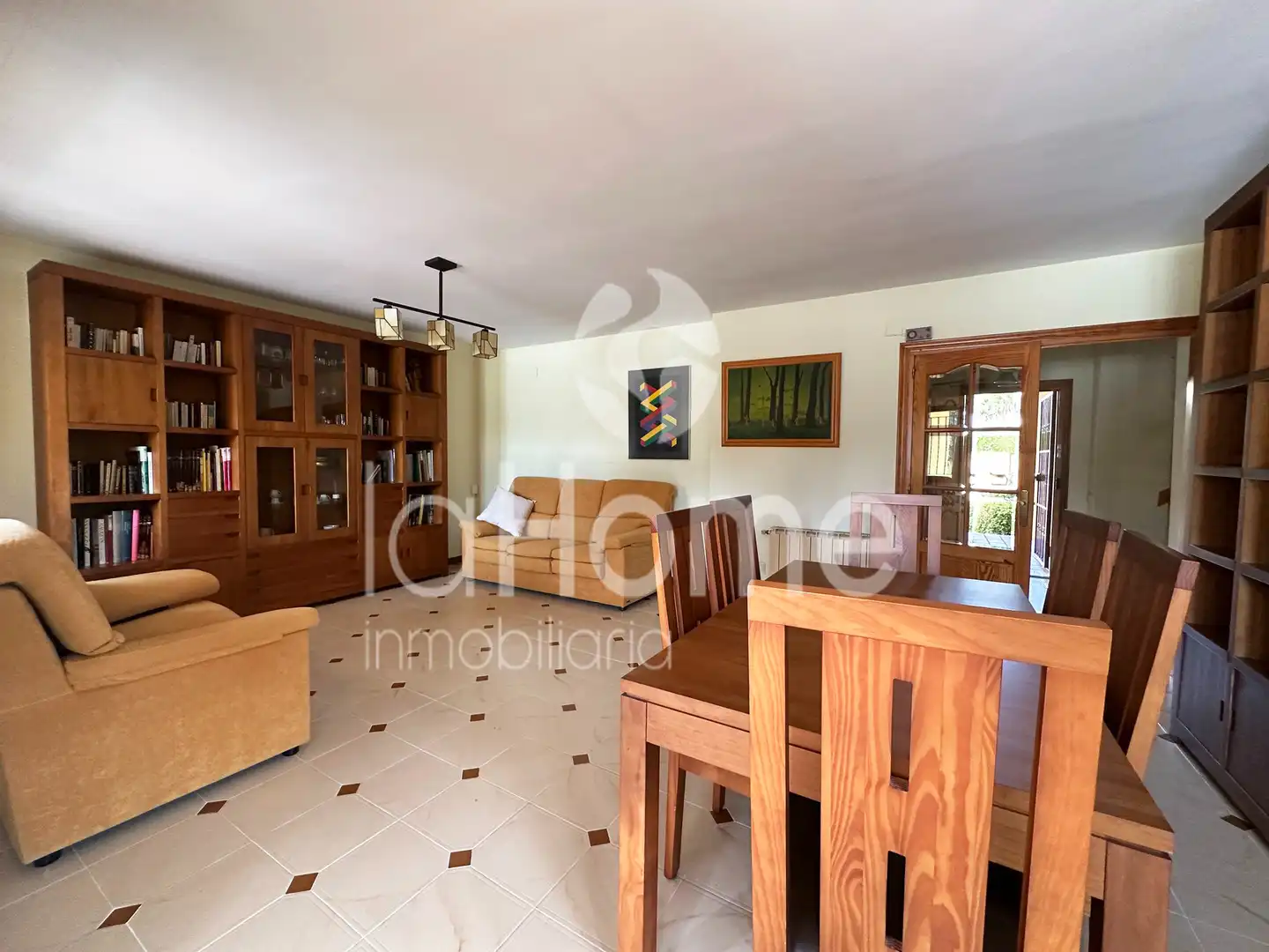 Wohnzimmer von Haus oder Chalet zum Verkauf in Paterna mit Klimaanlage, Heizung und Privatgarten