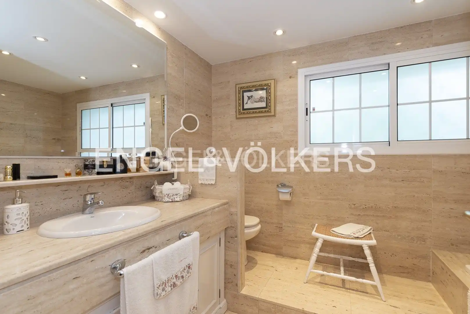 Baño de Casa o chalet en venta en Sant Cugat del Vallès con Aire acondicionado, Calefacción y Jardín privado