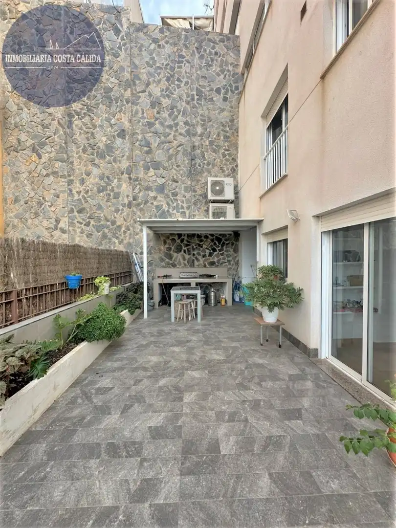 Terraza de Casa adosada en venta en Águilas con Aire acondicionado, Calefacción y Jardín privado