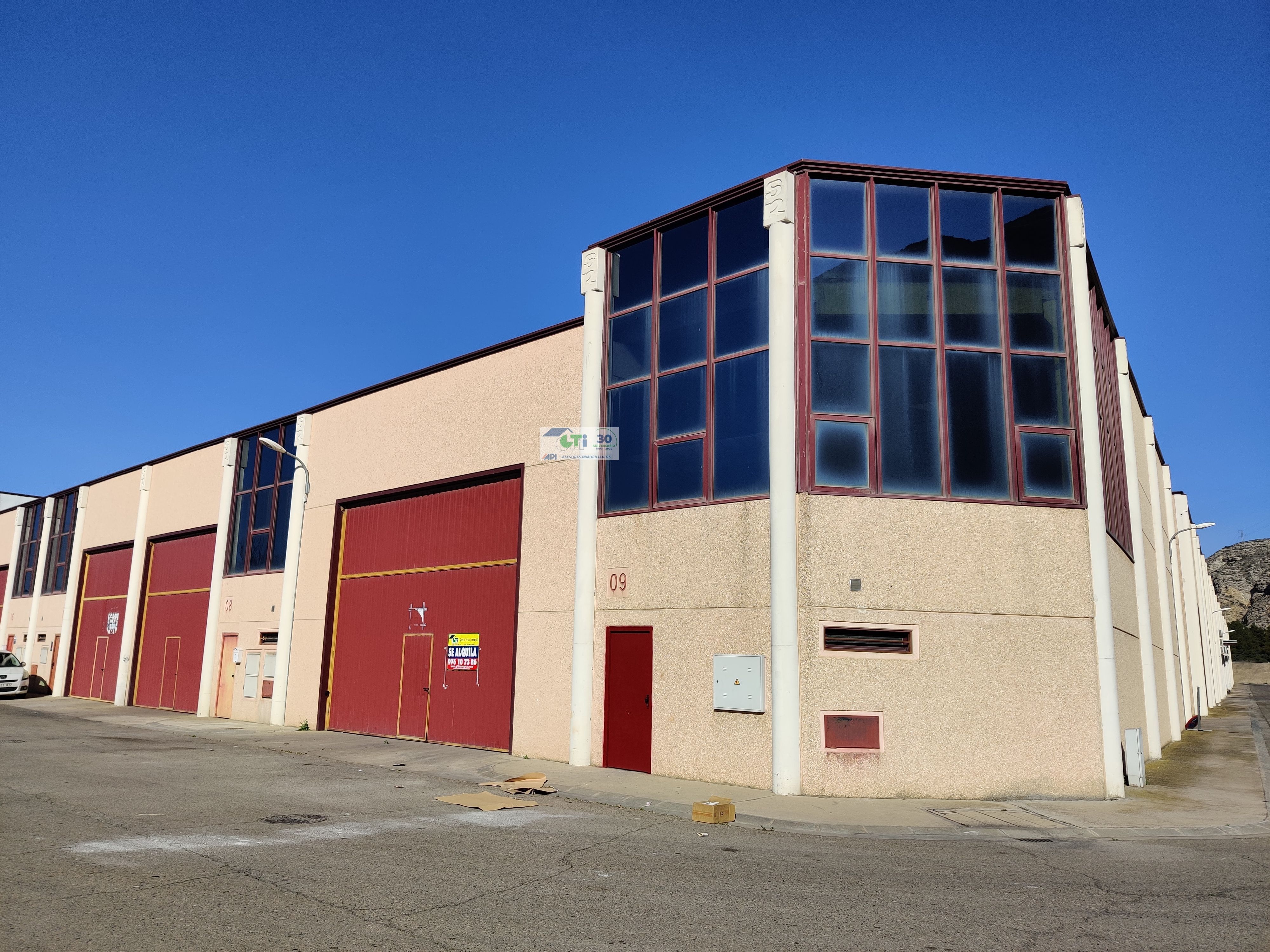 Exterior view of Industrial buildings to rent in Alfajarín
