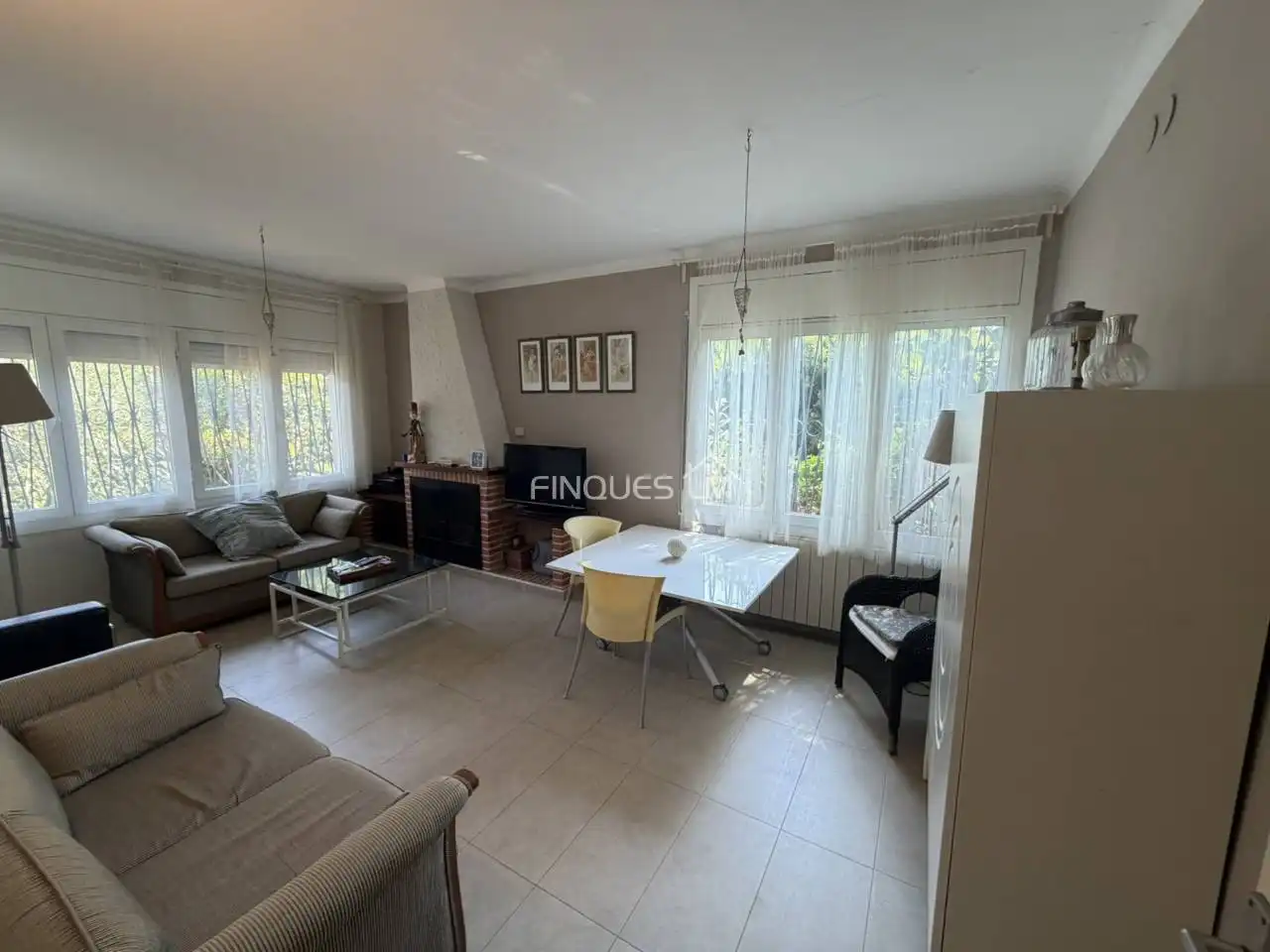 Living room of Houses for sale in Tordera  with Heating, Private garden and Terrace