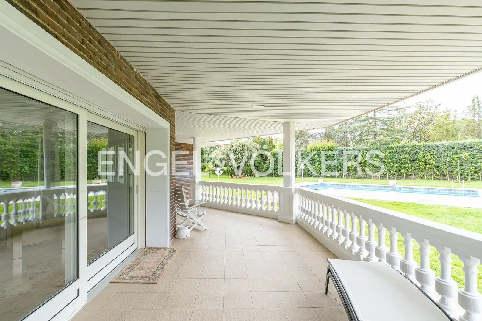 Terraza de Casa o chalet en venta en Pozuelo de Alarcón con Aire acondicionado, Calefacción y Jardín privado