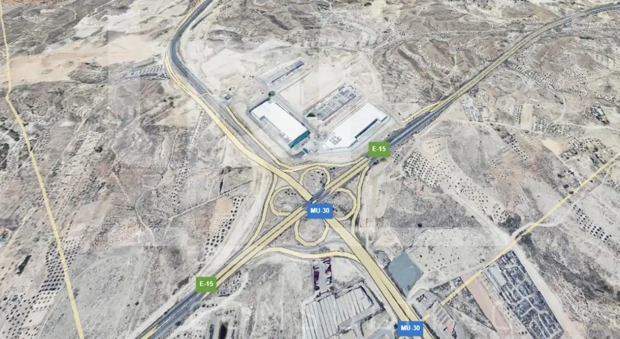 Exterior view of Industrial land for sale in Alcantarilla