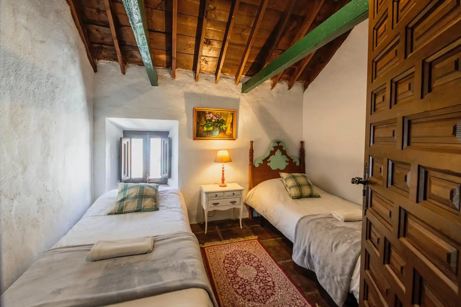 Habitación de Finca rústica en venta en Málaga con Jardín privado, Horno y TV
