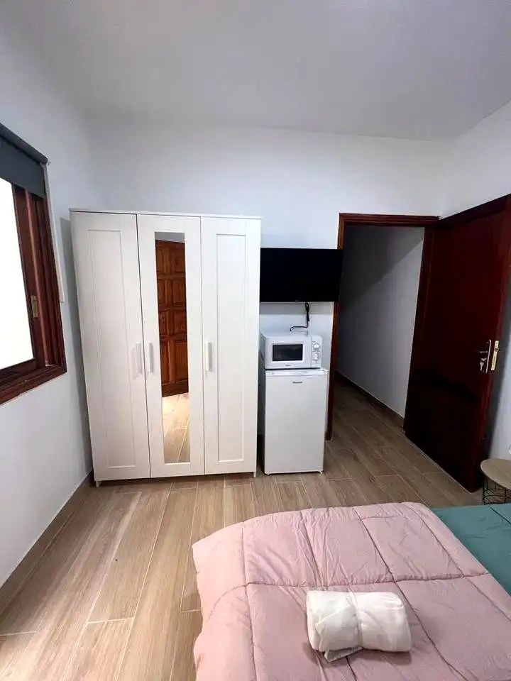 Schlafzimmer von Wohnung zur untervermieten in San Cristóbal de la Laguna mit Möbliert und Balkon