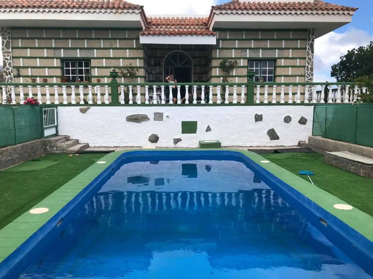 Piscina de Finca rústica en venta en Granadilla de Abona con Terraza, Piscina y Amueblado