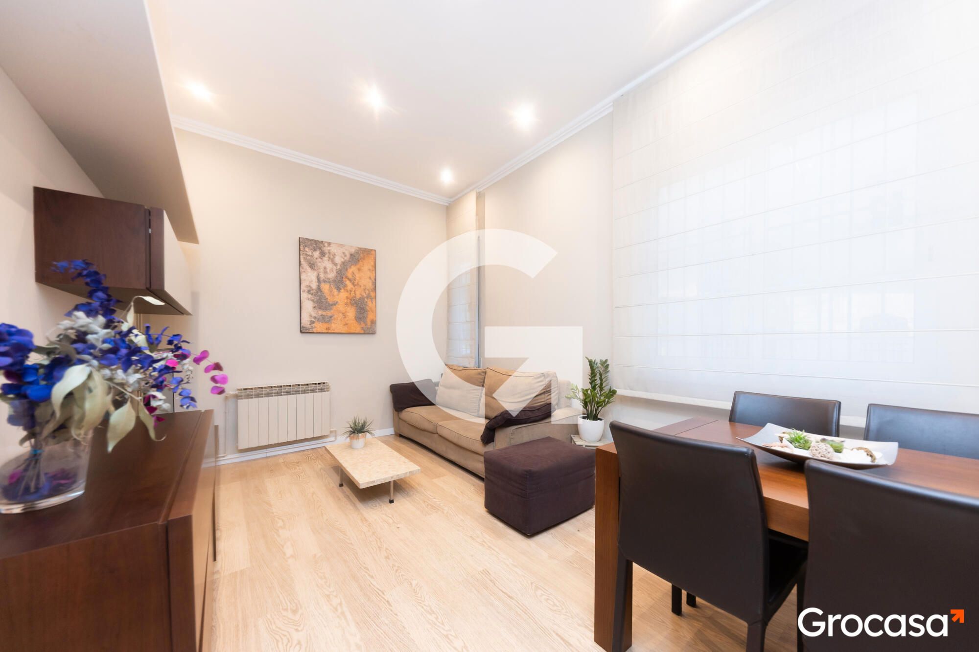 Living room of Flat for sale in L'Hospitalet de Llobregat  with Heating, Storage room and Oven