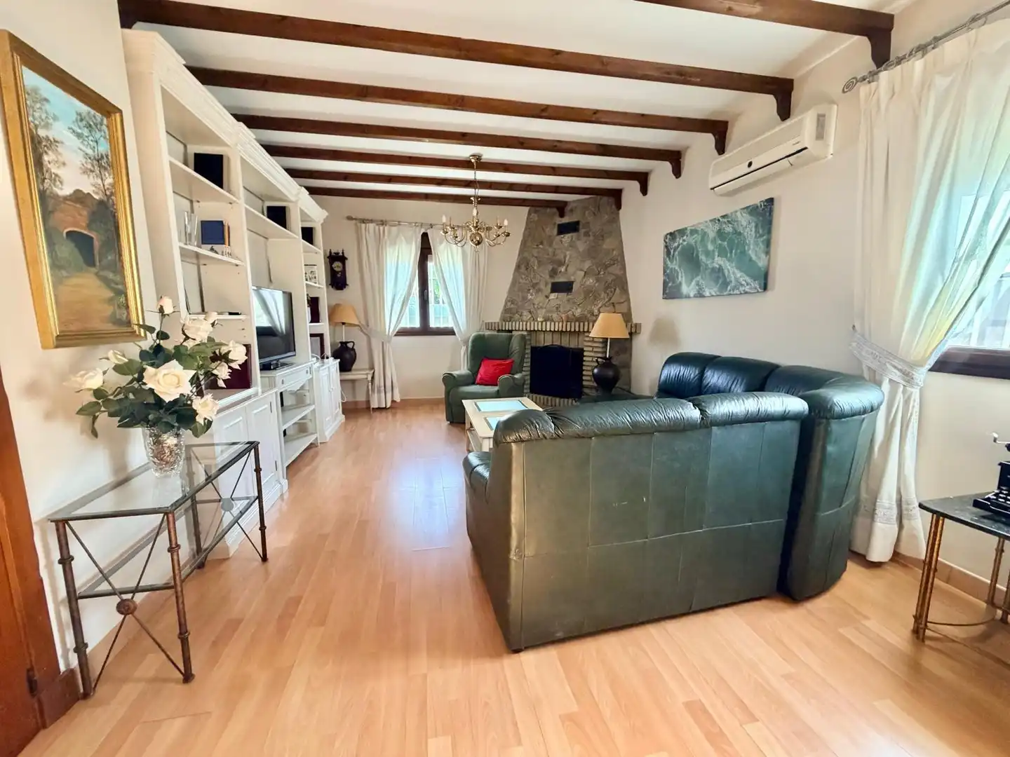 Sala de estar de Casa o chalet en venta en Chiclana de la Frontera con Jardín privado, Terraza y Piscina
