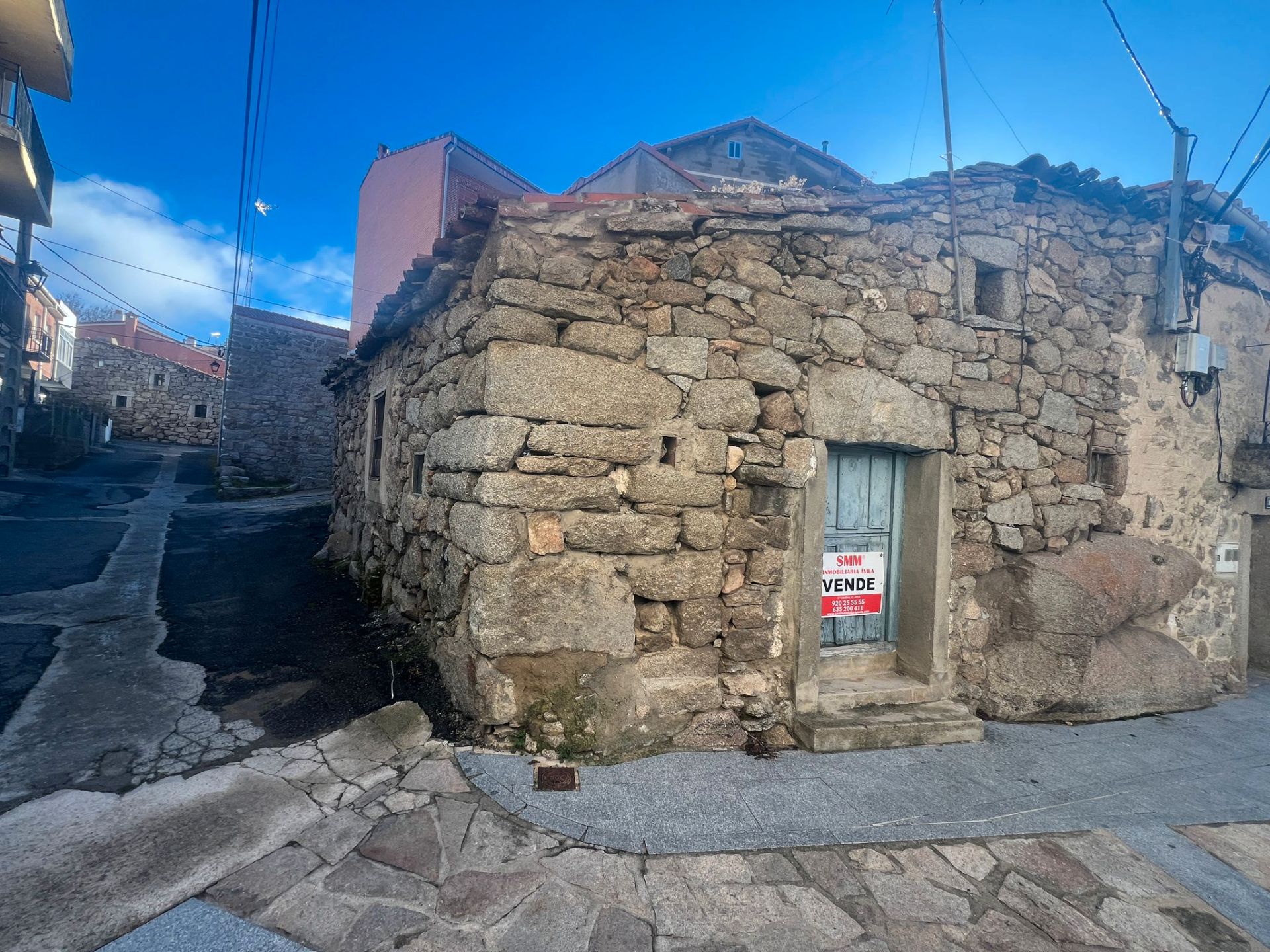 Vista exterior de Casa adosada en venta en Navarredondilla